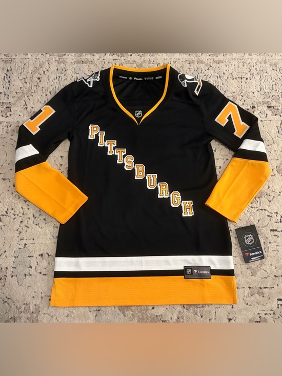 Fanatics Tops - Fanatics Authentic Pittsburgh Penguins Evgeni Malkin #71 Jersey Women’s Sz: S